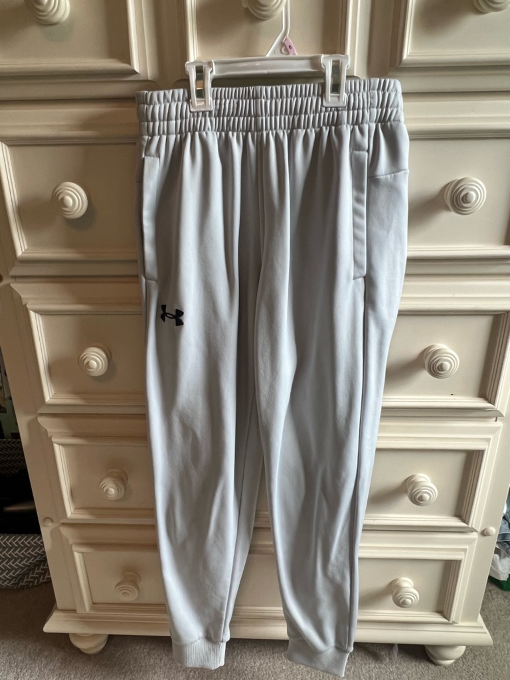 Under Armour Light Gray Performance Joggers